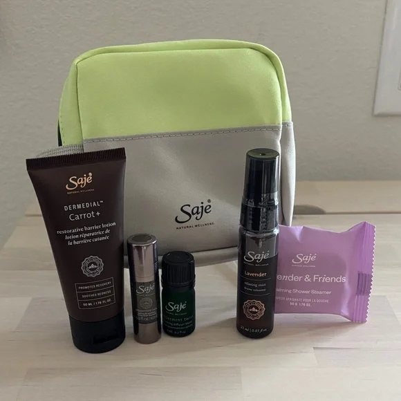 Saje Peppermint Halo, Lavender, lotion, & Peppermint Twist bundle - Picture 1 of 7